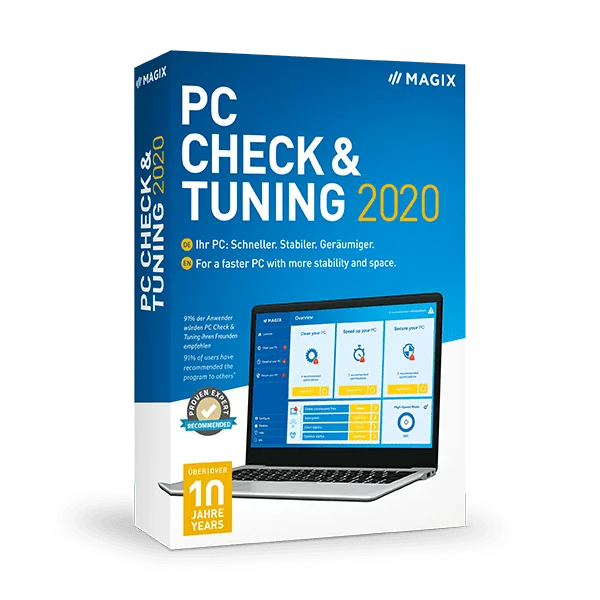 MAGIX PC Check & Tuning 2020