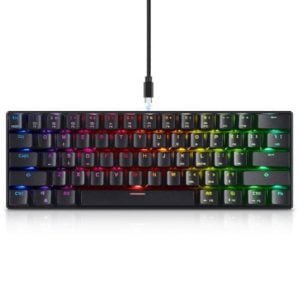 MOTOSPEED CK61 NKRO RGB Mechanical Keyboard with Kailh BOX Switch