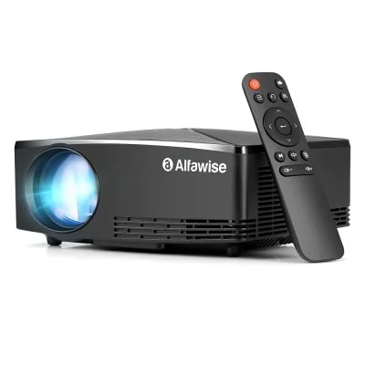 Alfawise A80 2800 Lumens BD1280 Smart Projector with 1GB RAM 8GB ROM LCD Display
