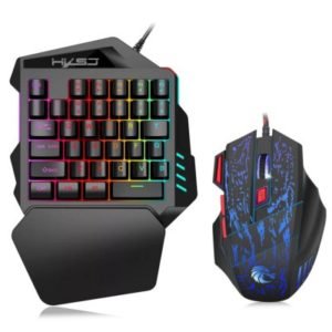 HXSJ J50 One-hand Keyboard and Mouse Set