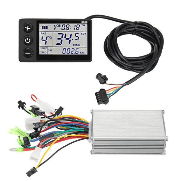 24V-36V 250W Brushless Controller with LCD Display Waterproof For Electic Scooter E-Bike 2