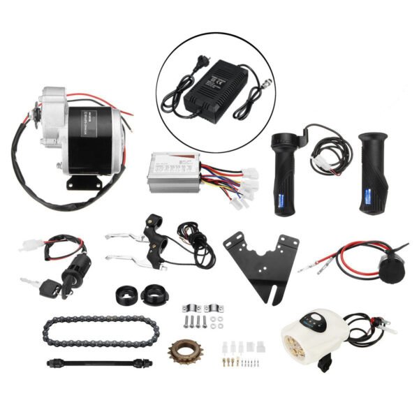 36V 350W Motorized Electric Bike Motor Controller with Charger E-Bike Scooter Conversion Kit 2