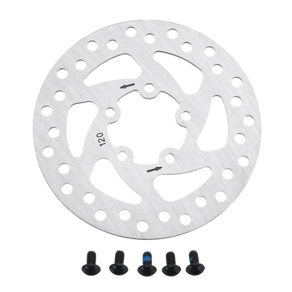 5 Holes 120mm Brake Disc Rear Wheel Customize For XIAOMI M365 Electric Scooter 2