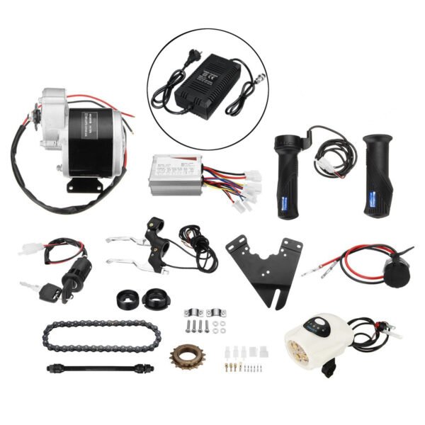 24V 350W Electric Bike Scooter Motorized Motor Controller with Charger Conversion Kit 2