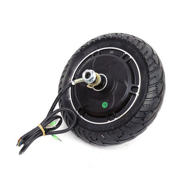 8inch 24V/36V/48V Brushless Hub Motor Toothless Wheel For Electric Scooter Skateboard 2