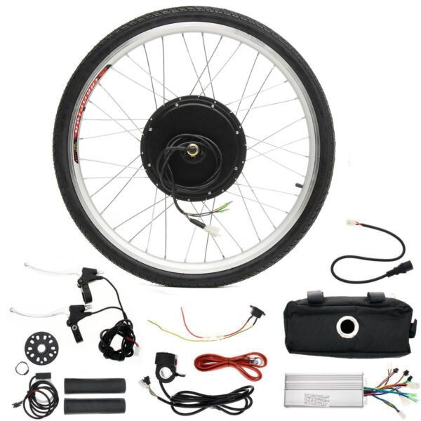 LCD + 48V 1000W 26inch Hight Speed Scooter Electric Bicycle E-bike Hub Motor Conversion kit 2