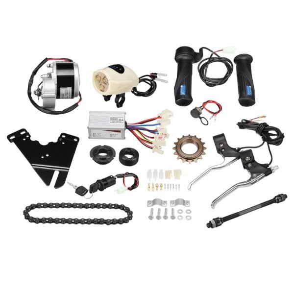 24V 250W Electric Bike Conversion Scooter Motor Controller Kit For 22-28inch Ordinary Bike 2